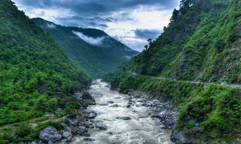 Picture of Kosi River Valley At Almora
