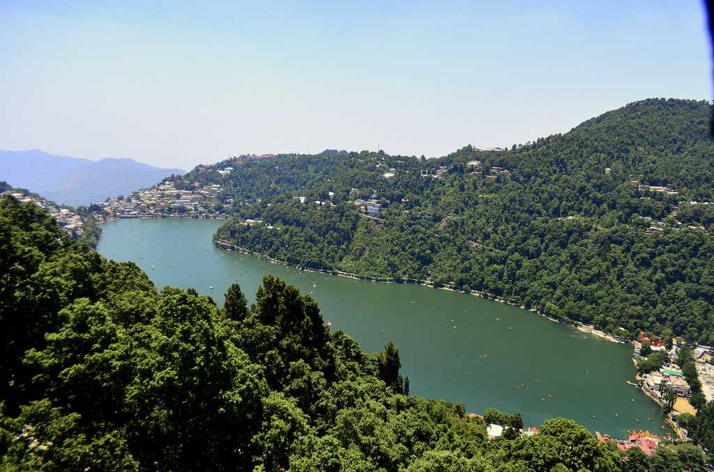 Nainital Lake - View from Hilltop